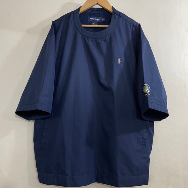 폴로 랄프로렌 아노락 풀오버 웜업 네이비