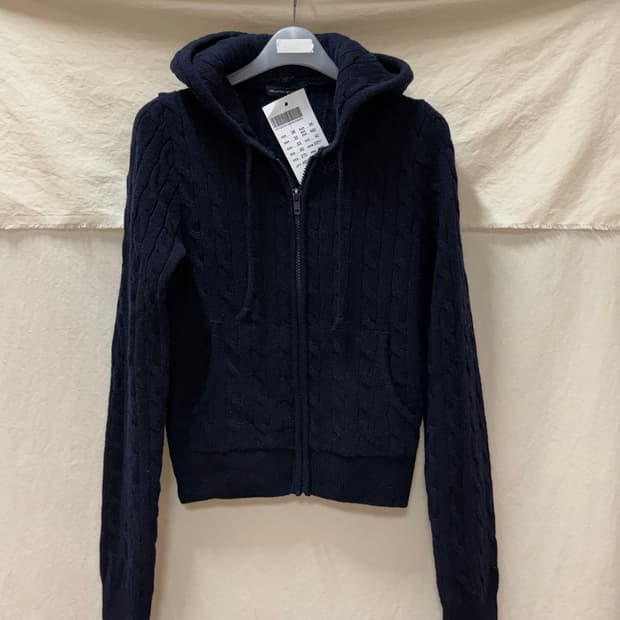 브랜디멜빌 크롭 니트집업