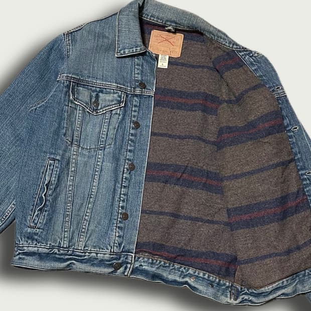 아베크롬비 워크 데님 자켓