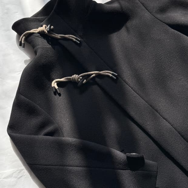 시스템옴므 캐시미어 하이넥 더플 코트 95