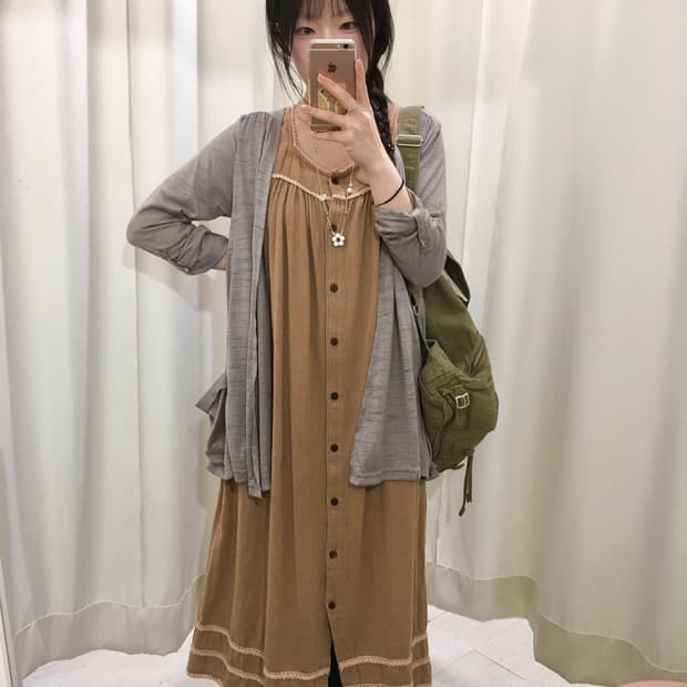 peach cocoa onepiece