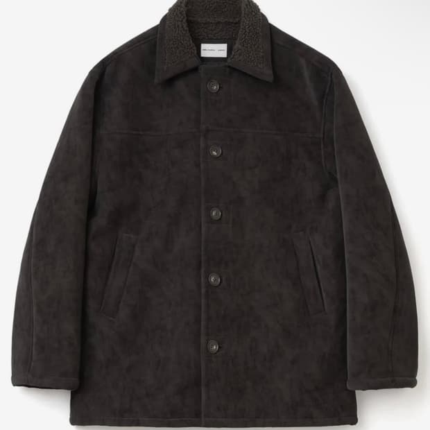 (구매) 밀로아카이브 파세르 시어링 자켓 브라운 M