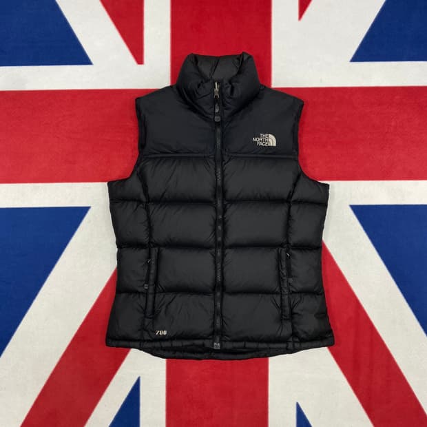 노스페이스 눕시700 구스다운 패딩조끼 여성 M