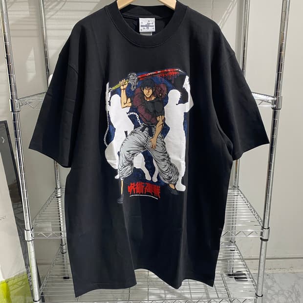 주술회전 후시구로 토우지 부틀렉 애니메이션 티셔츠