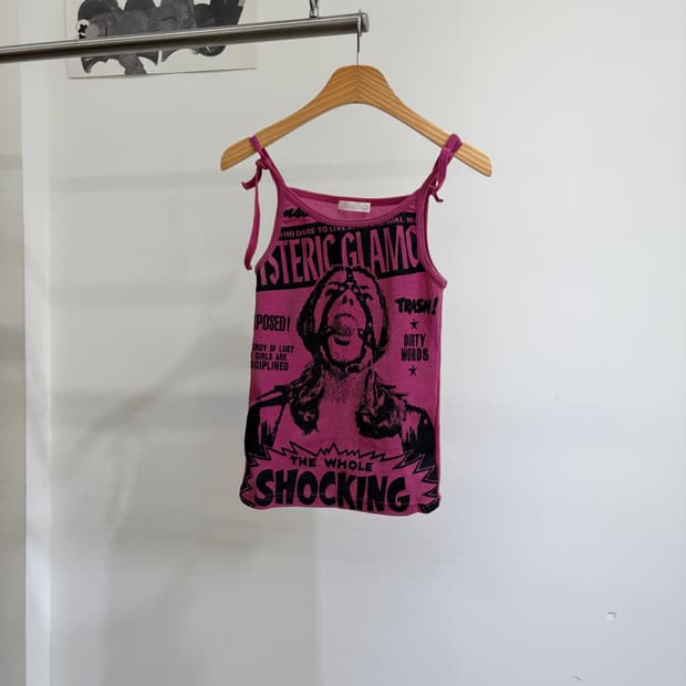 HYSTERIC GLAMOUR (Made in Japan) 나시