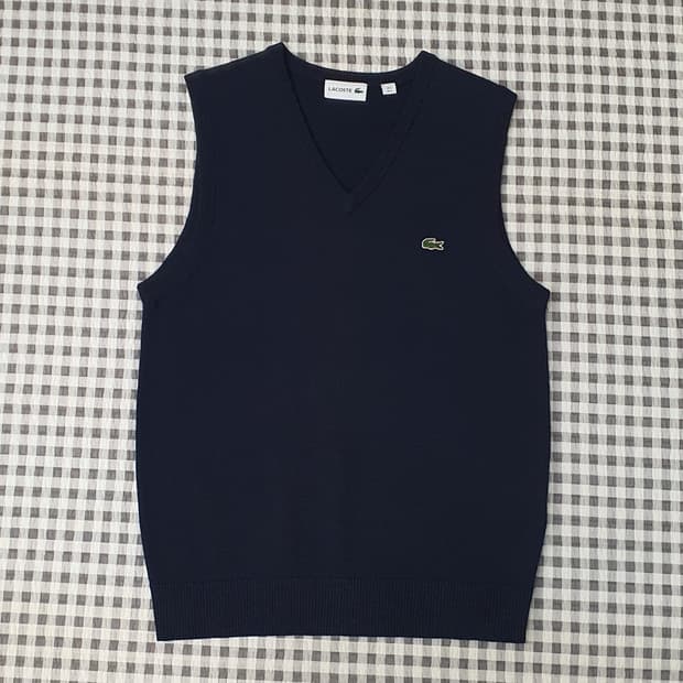 라코스테 울100 베스트 니트 조끼 남자95