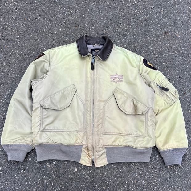 00s ALPHA INDUSTRIES CWU 45/P 알파플라이트봄버