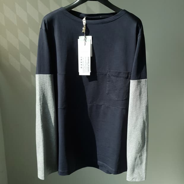 21F/W MARNI Color-Block L/S t-shirt