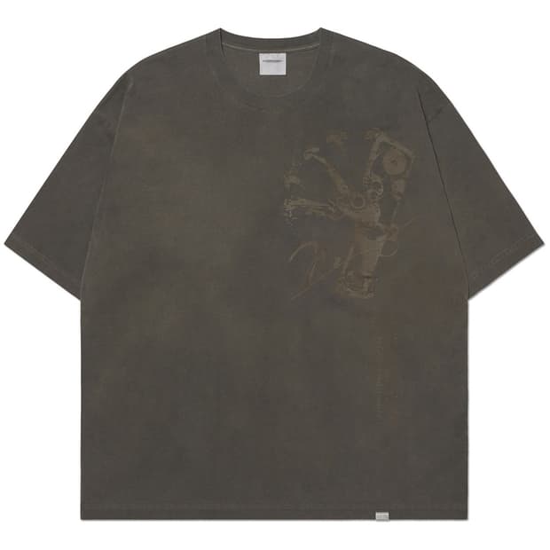 GEAR MANUAL GRAPHIC T-SHIRT - DEEP KHAKI