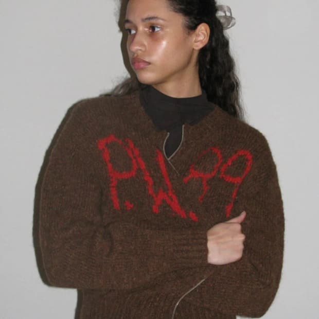 팔로마울 니트 집업