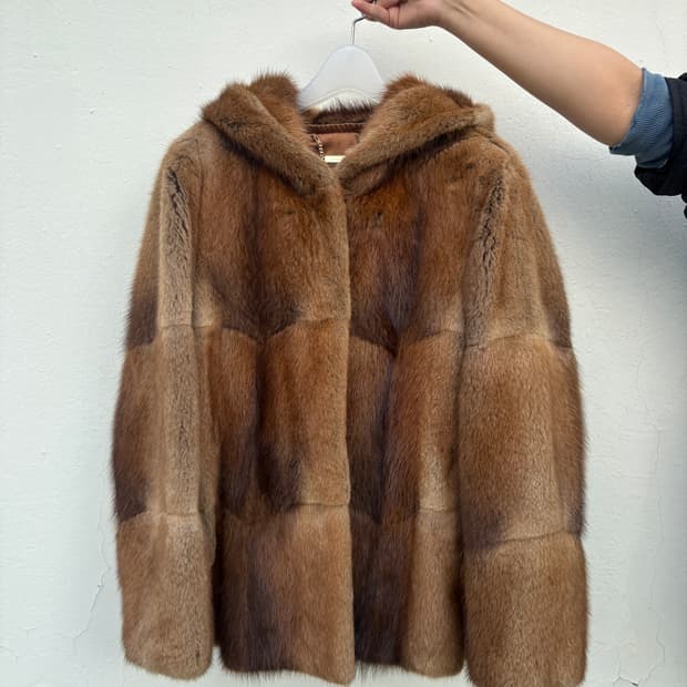 머스카렛 모피 퍼자켓