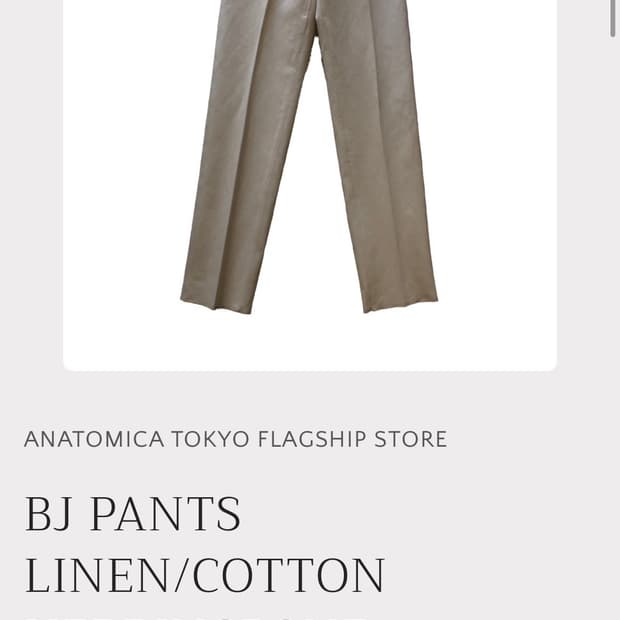 anatomica 치노