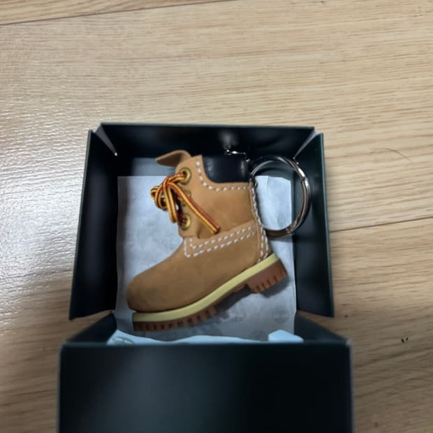 (새상품) 팀버랜드 옐로우 부츠 키링