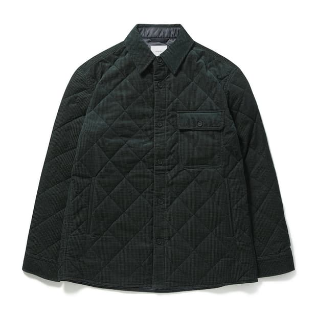 [XL,105] 코오롱 에피그램 코듀로이 퀼팅 패딩 셔츠 자켓