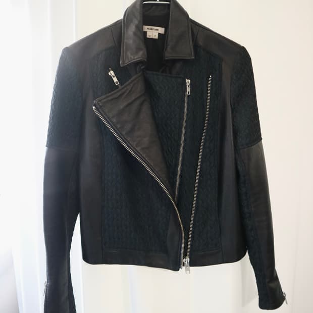 Helmut Lang leather jacket