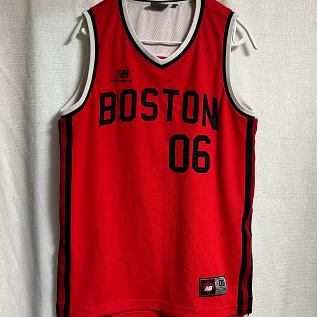 뉴발란스 보스턴 농구 져지 유니폼 S