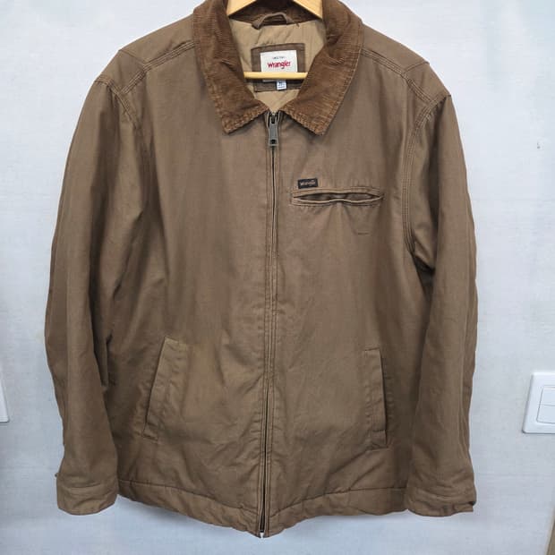 랭글러 빈티지 코듀로이 카라 안감누빔 워크웨어 자켓 xl