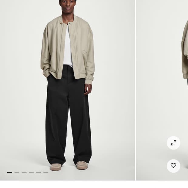 cos 코스 린넨자켓 small