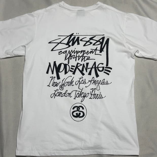 🫶🏻 스투시 모던 에이지 화이트 반팔 티셔츠 🫶🏻