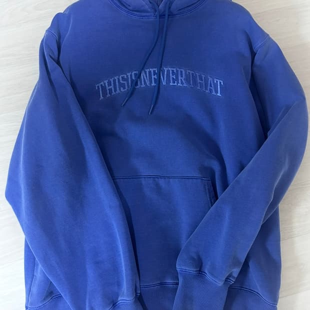Thisisneverthat 파란색 후드티 M