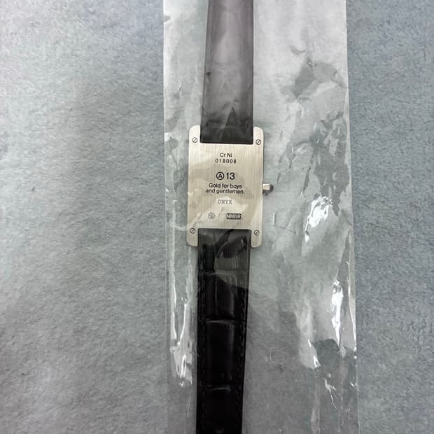 넘버링 팔찌 1901 블랙 S