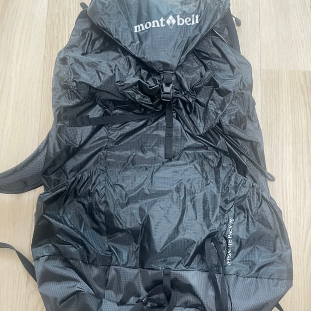 몽벨 버사라이트 20 블랙 팝니다.