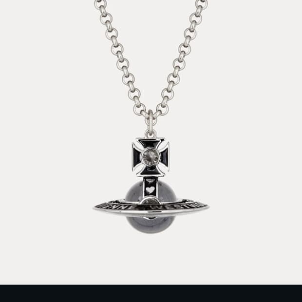 Vivienne Westwood NANA ORB PENDENT black