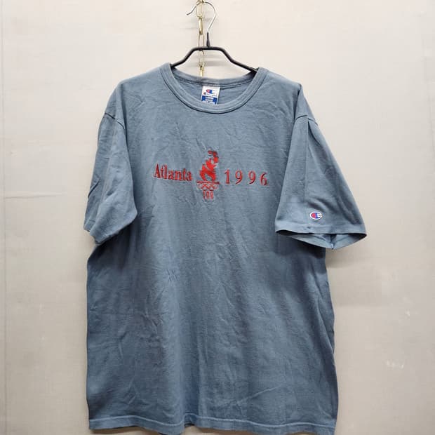 올드스쿨 챔피온 애틀란타 올림픽 USA 반팔티 L(XL)