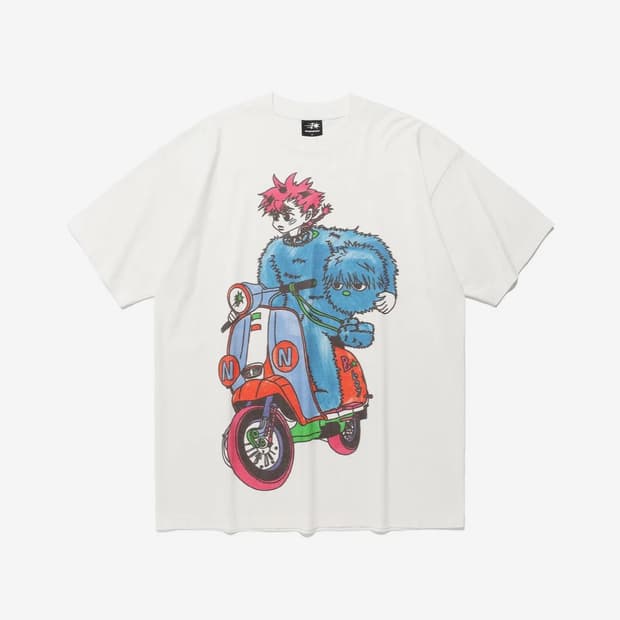 나이스고스트클럽MOTORCYCLE BLUEBOY BIG BIG TEE s
