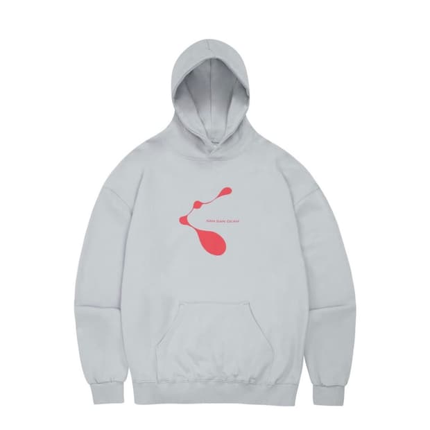 산산기어 22FW 후드티 라이트 그레이 / 사이즈 2