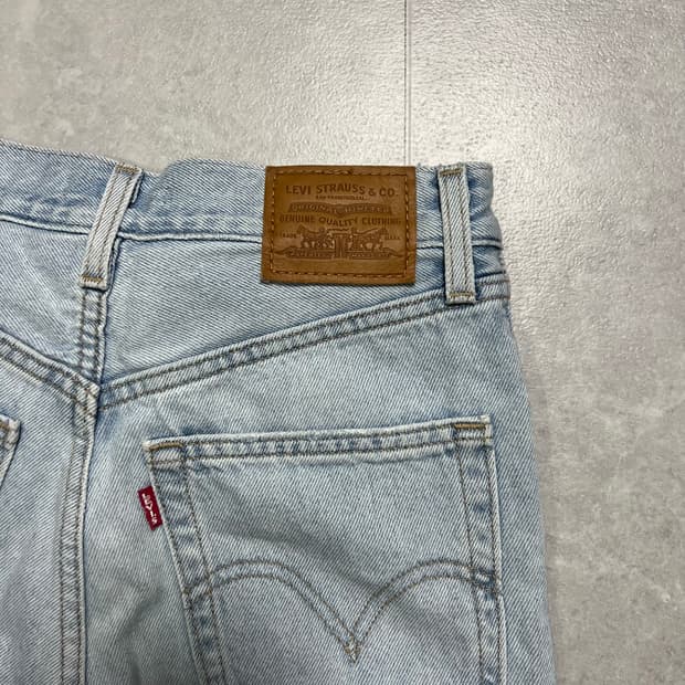 [24] 리바이스 빅E 하이루즈 데님 청바지 W24 L29
