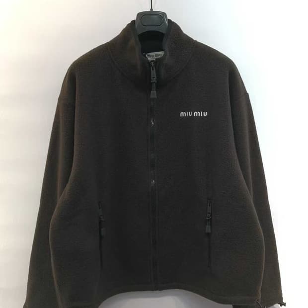 미우미우 후리스 자켓 