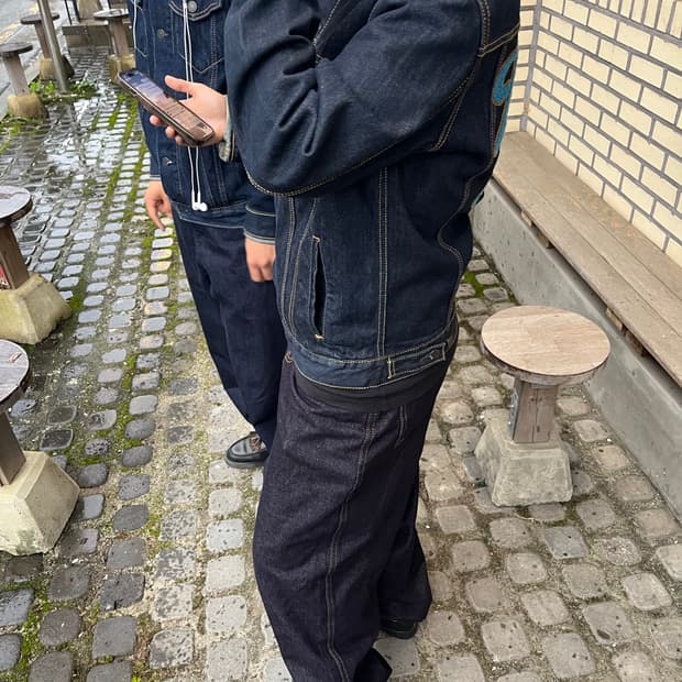 리바이스 레드탭 빅로고 자켓