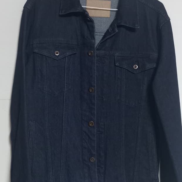 마시모두띠 데님자켓 인디고