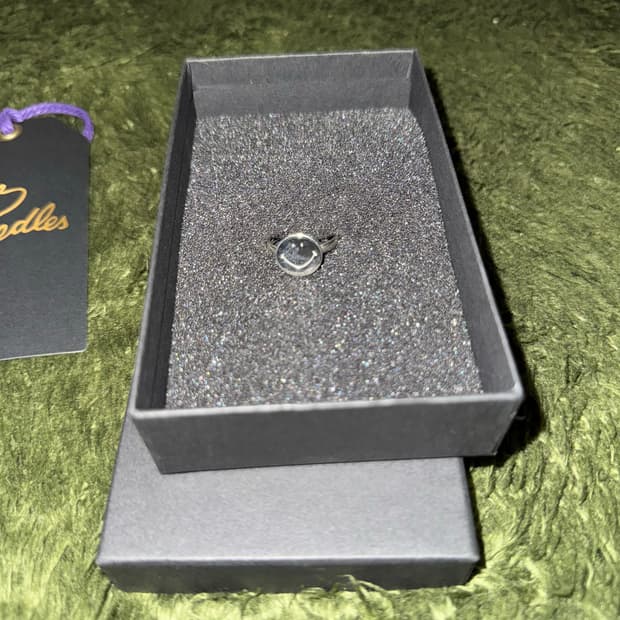 [17] NEEDLES 니들스 스마일 로고 실버 925 반지 링