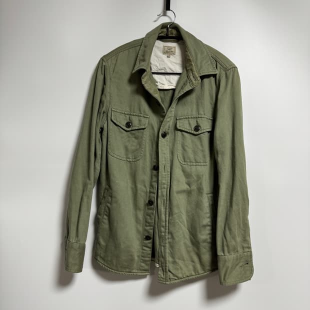 GREEN LABEL 밀리터리 셔츠 자켓 90-95