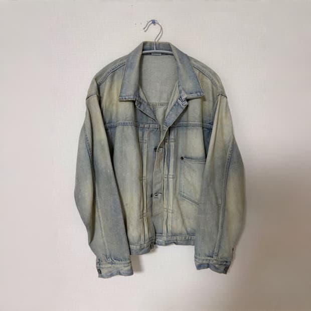 25aw 1st Type Denim Jacket(Bleach)