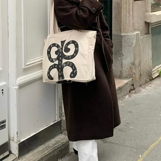 88on canvas 오가닉 토트백 구매