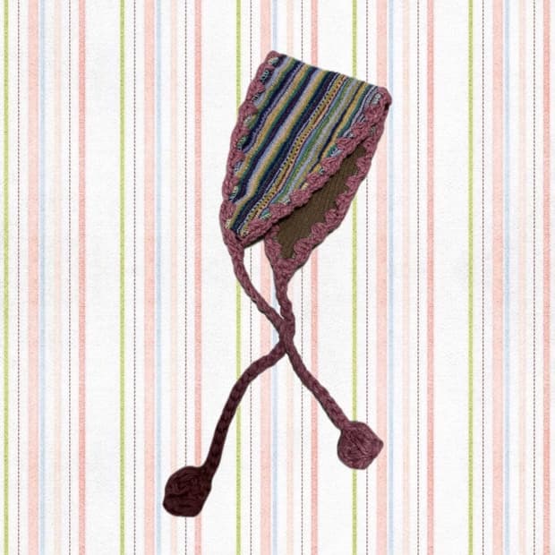 빈티지 히피 모리 귀도리