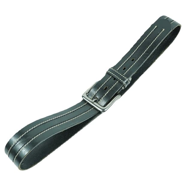 UC버클리 이태리 레더 화이트 스티치 빈티지 벨트