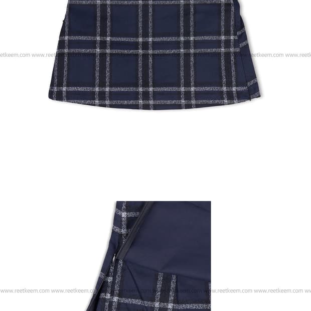 릿킴 빈티지 스커트 - NAVY