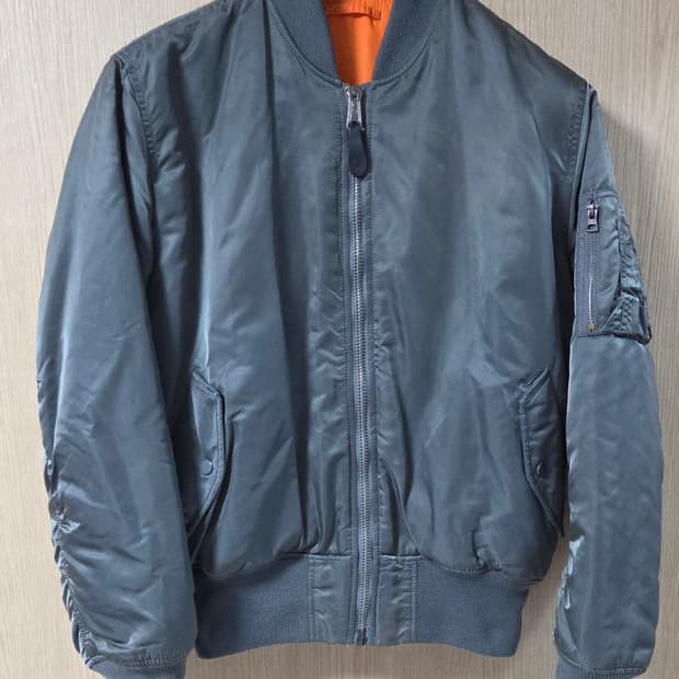 (착샷) 알파인더스트리 ma-1 건메탈 마원