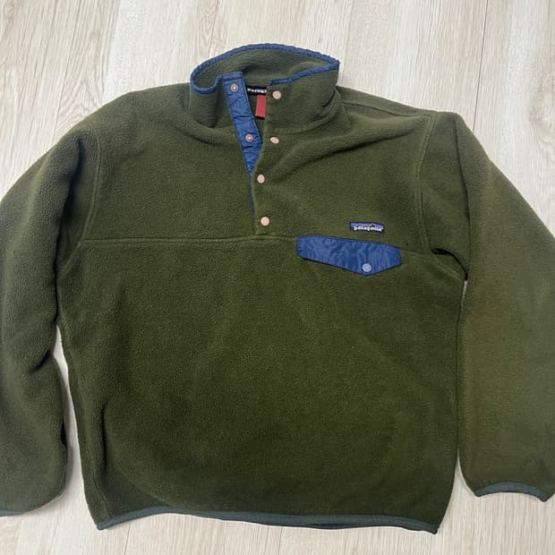 파타고니아 올드 신칠라 올리브 s사이즈