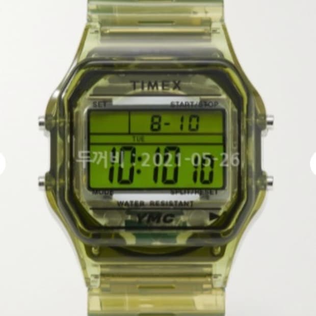 타이맥스 ymc 콜라보 시계