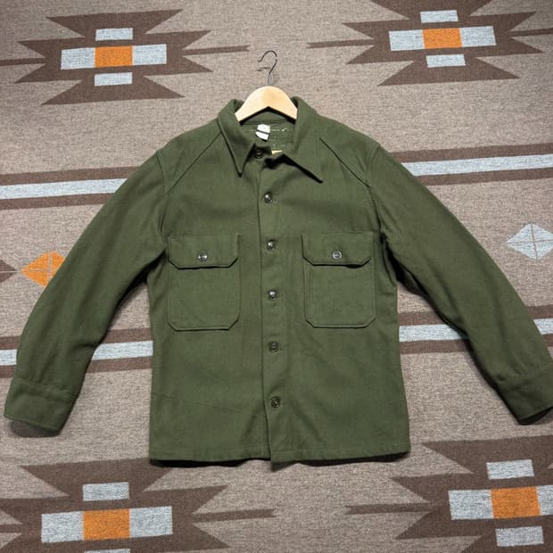 미군 오리지널 50s OG-108 울 셔츠 L