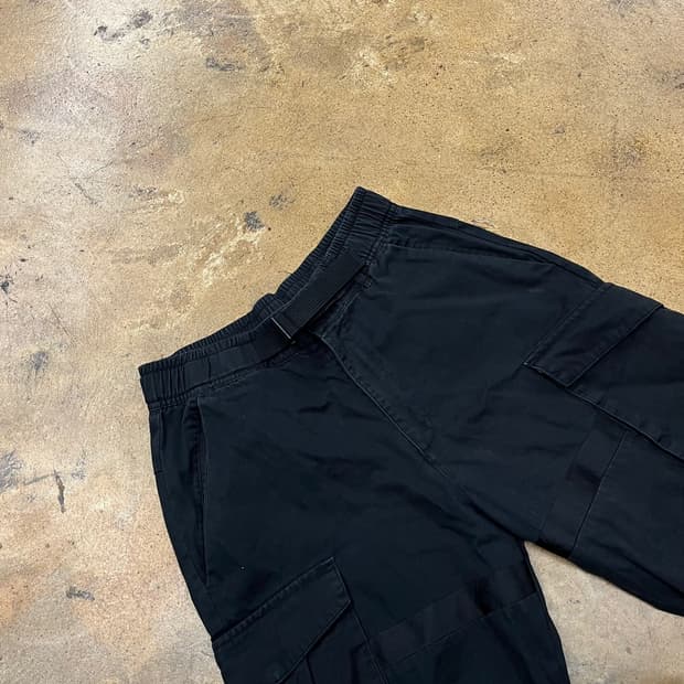 [정품/M] 아디다스 블랙 카고 조거팬츠 b16