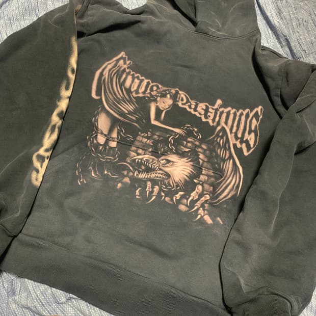 트레비스 스캇 내한 후드 M