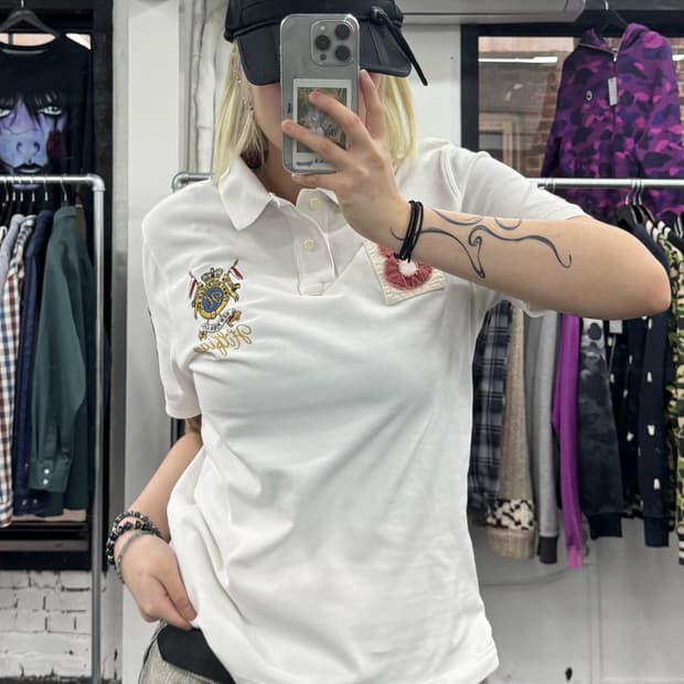 타미 힐피거 패치워크 PK 티셔츠