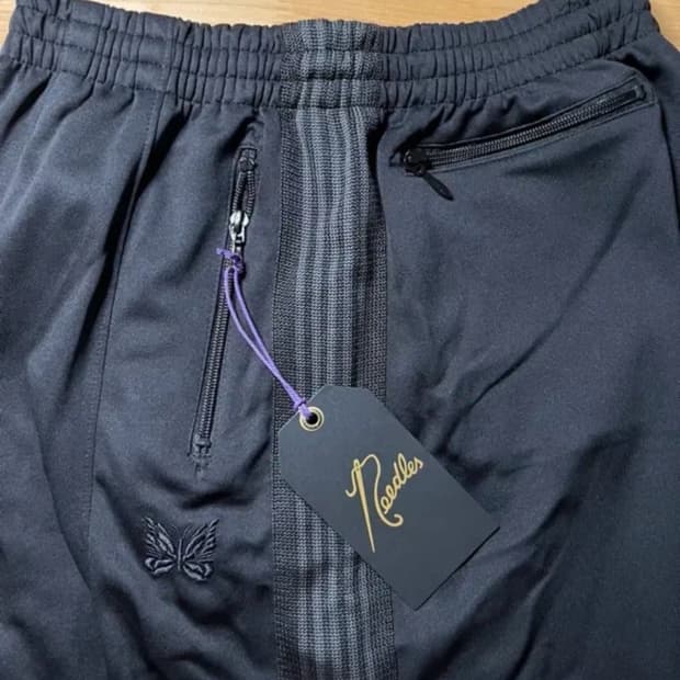 니들스X스튜디오스 HD 와이드 트랙 팬츠 쿨 블랙 새상품xs