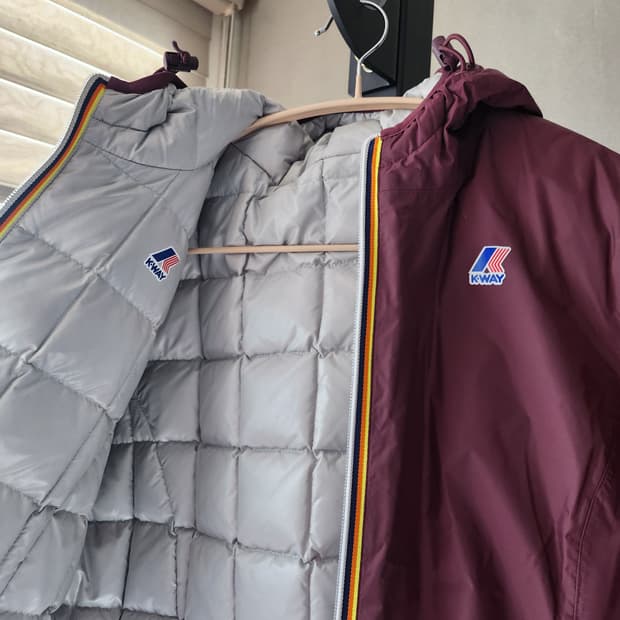 K.WAY 까웨 여성 패딩/ 리버시블 / 여성 다운패딩